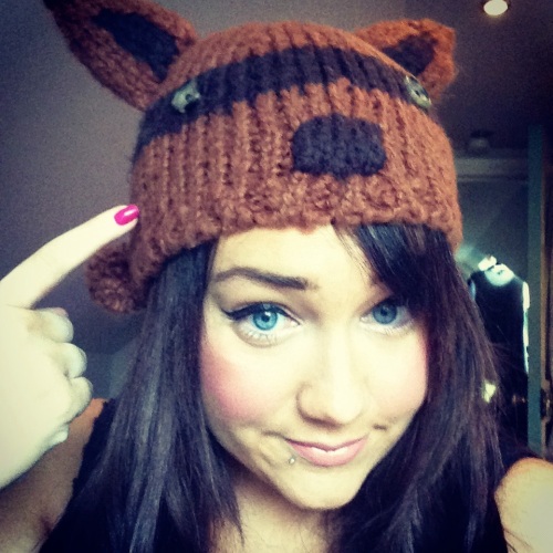 The fox hat bought from River Island